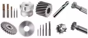Milling Machine Cutter Types